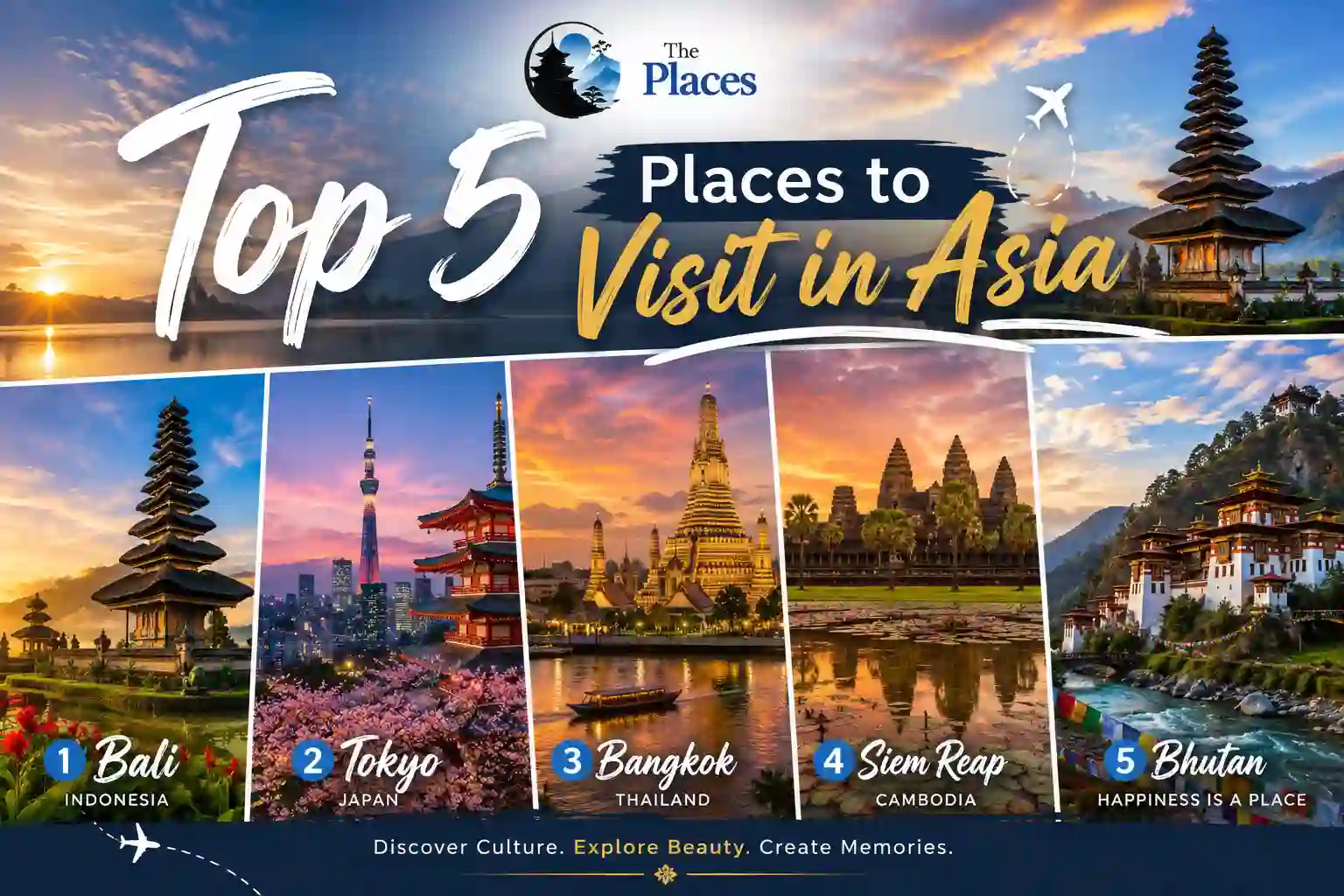 Top 5 Places to Visit in Asia