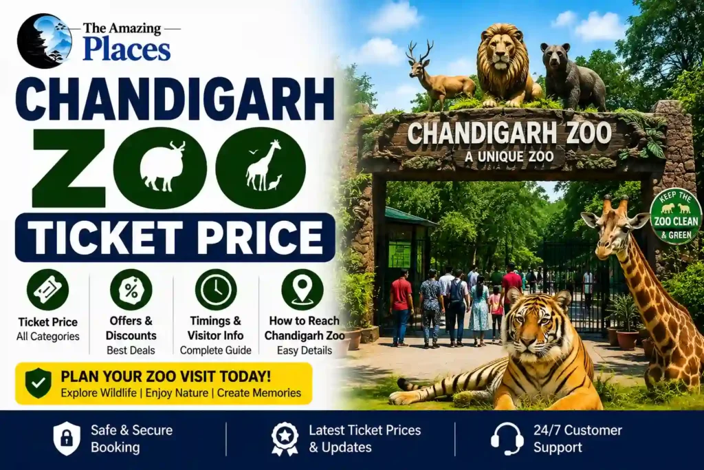 Chandigarh Zoo Ticket Price