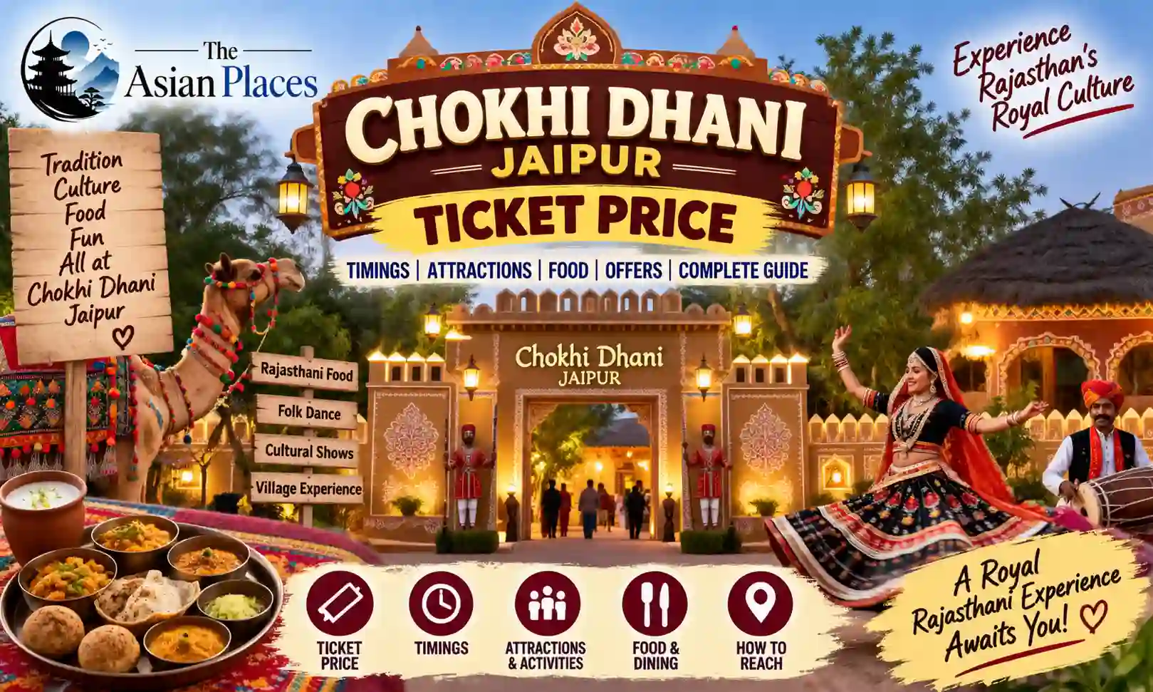 Chokhi Dhani Jaipur Ticket Price
