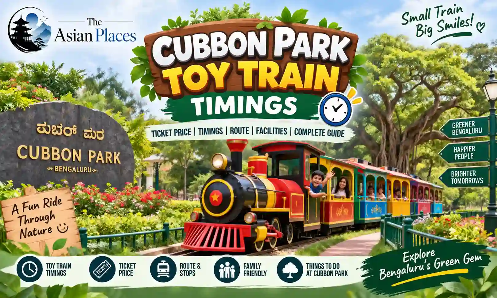 Cubbon Park toy train timings