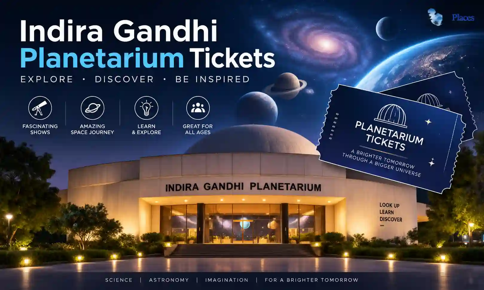Indira Gandhi Planetarium tickets price